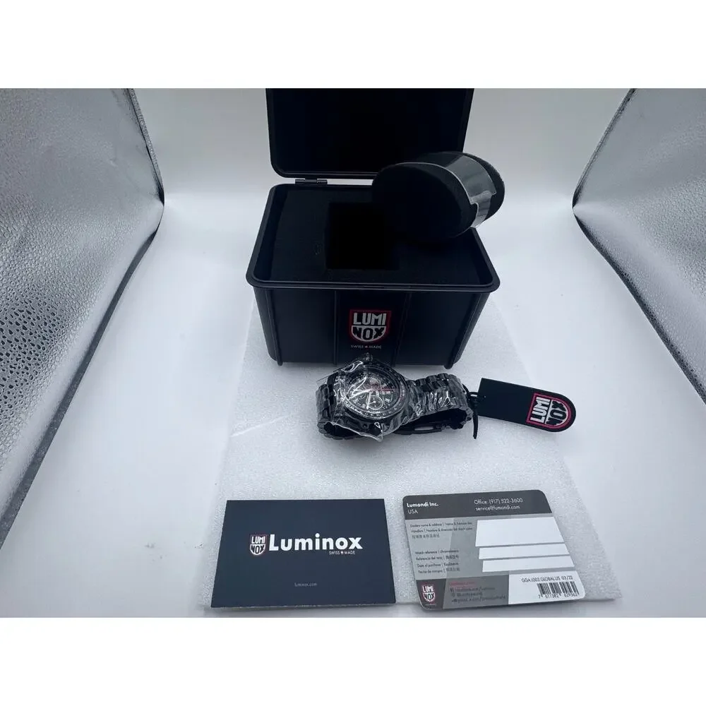 NEW Luminox F-22 Raptor Black Titanium Men's Quartz Watch XA.9272